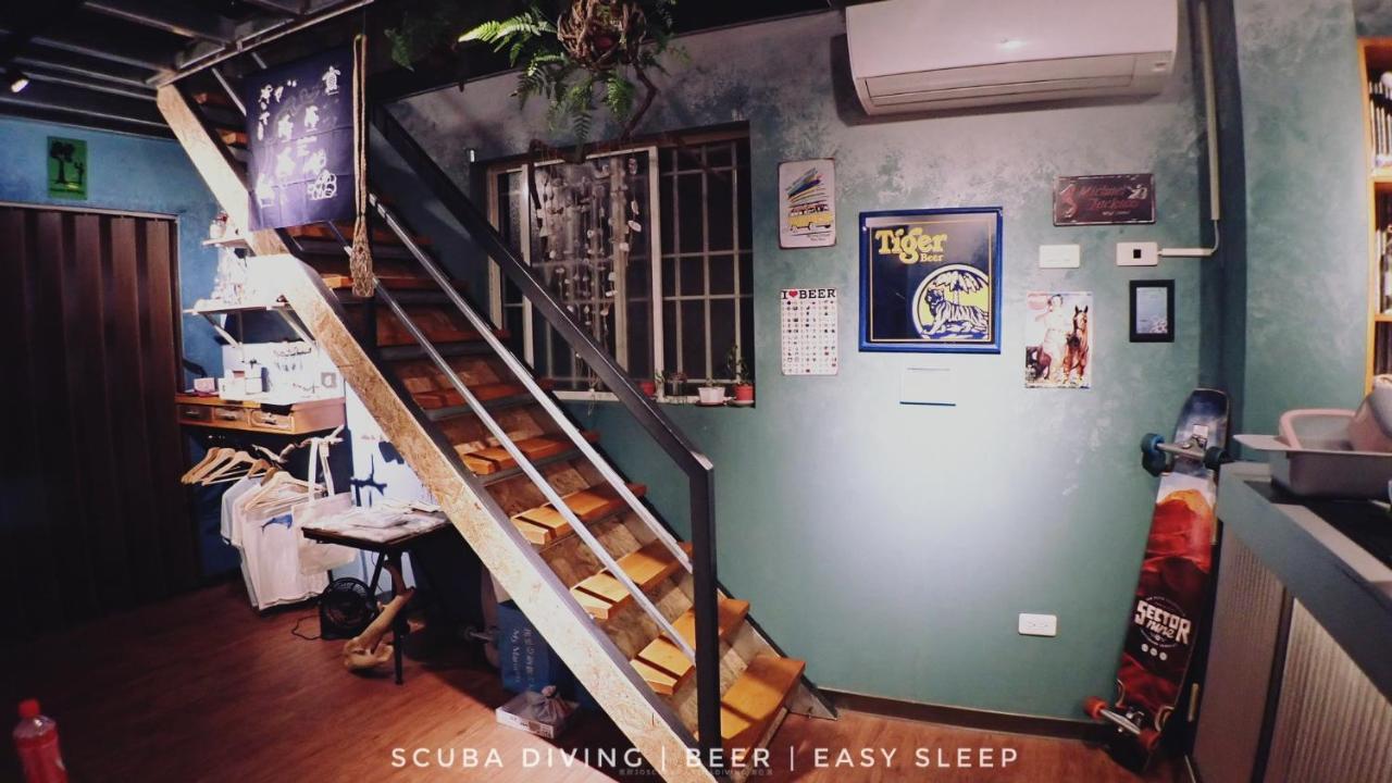 氮醉潛水酒吧旅宿joscubar Diving Hostel Xiao Liuqiu Zewnętrze zdjęcie